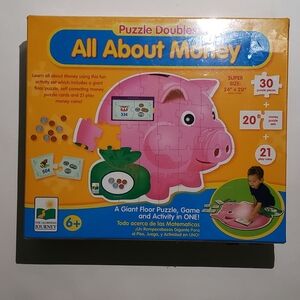 All About Money Floor Puzzle & Game